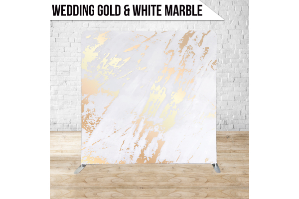 #21 Gold White Marble